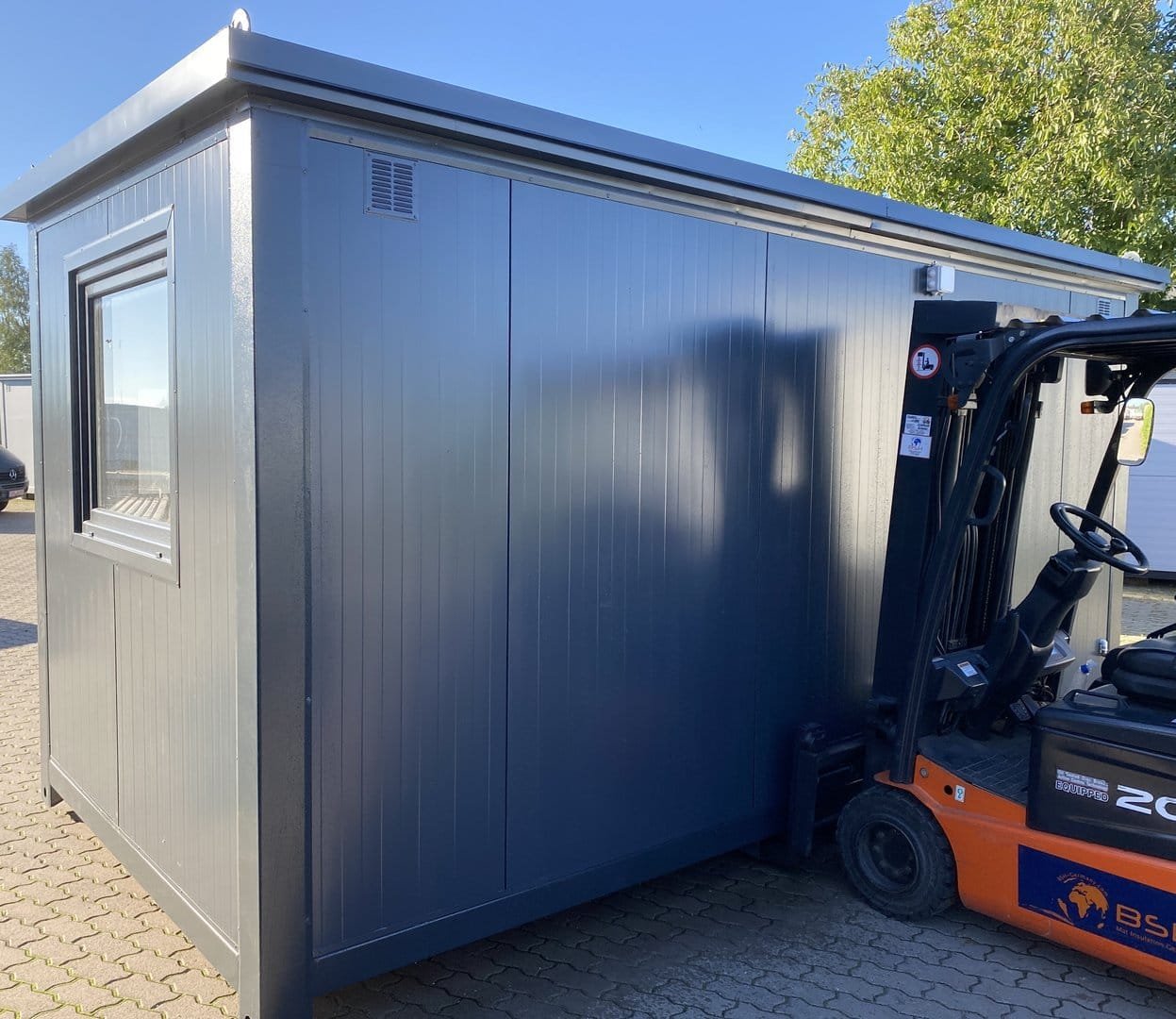 Container Oficina 5m x 2,4m con Baño y Ducha – Módulo Equipado Usado - Imagen 8