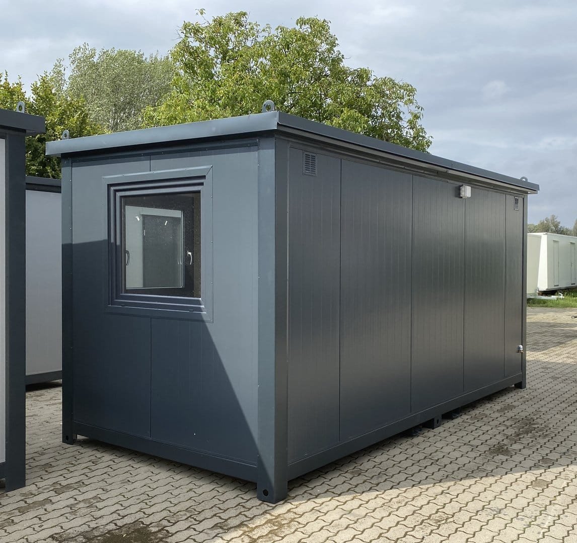 Container Oficina 5m x 2,4m con Baño y Ducha – Módulo Equipado Usado - Imagen 6