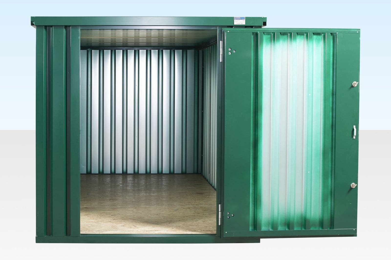 Contenedor de Almacenamiento Flat Pack 4 m x 2,1 m Recubierto en Polvo – Modular y Desmontable - Imagen 4