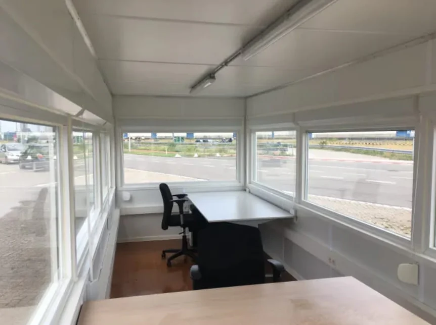 Contenedor de Observación de 20 Pies Aislado – Oficina Móvil con Ventanas Panorámicas – Certificado ISO - Imagen 2
