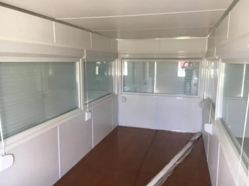 Contenedor de Observación de 20 Pies Aislado – Oficina Móvil con Ventanas Panorámicas – Certificado ISO - Imagen 3