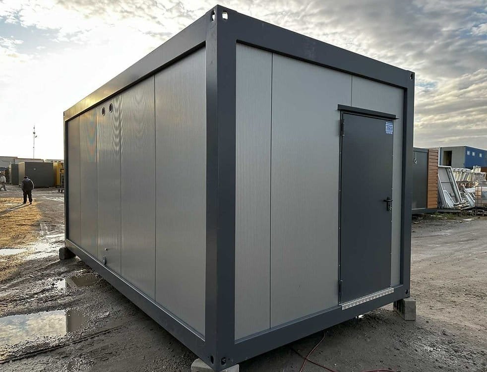 Container Sanitario 6m x 2,4m – 6 Duchas, 2 Lavabos y Termo 300L - Imagen 16