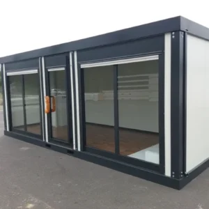 Oficina móvil acristalada de 20 pies